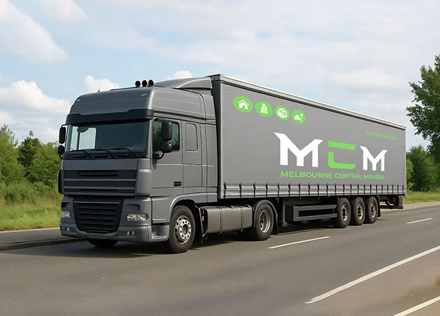 MCM Melbourne Central Movers Truck
